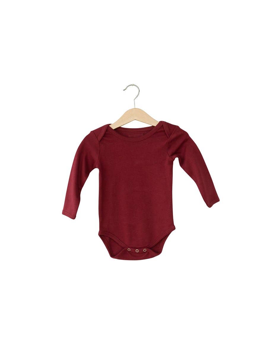Modern Burlap - Wholesale Bodysuit (Non-Footed) - Baby - Organic Long Sleeve Bodysuit | Solids & Prints5