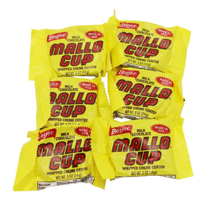 Mallo Cups Mini Bulk, 5lb Bag for wholesale by Grandpa Joe's Candy Shop