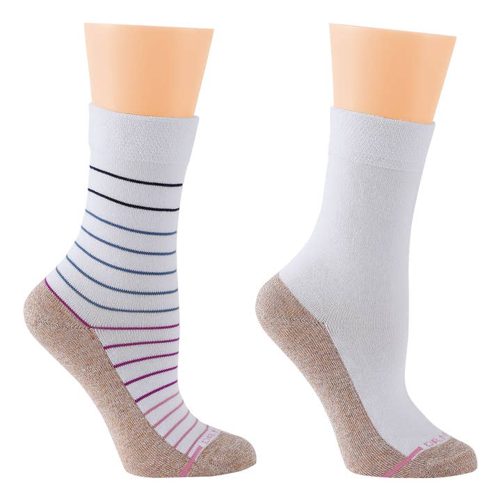 Pin Stripe | Komfortable Top-Socken für Damen für den Großhandel von Dr. Motion