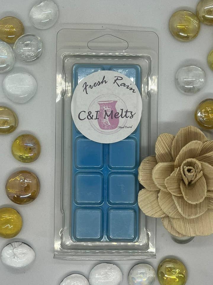 Fresh Rain Snap Bar wax Melt for wholesale by C&I Melts