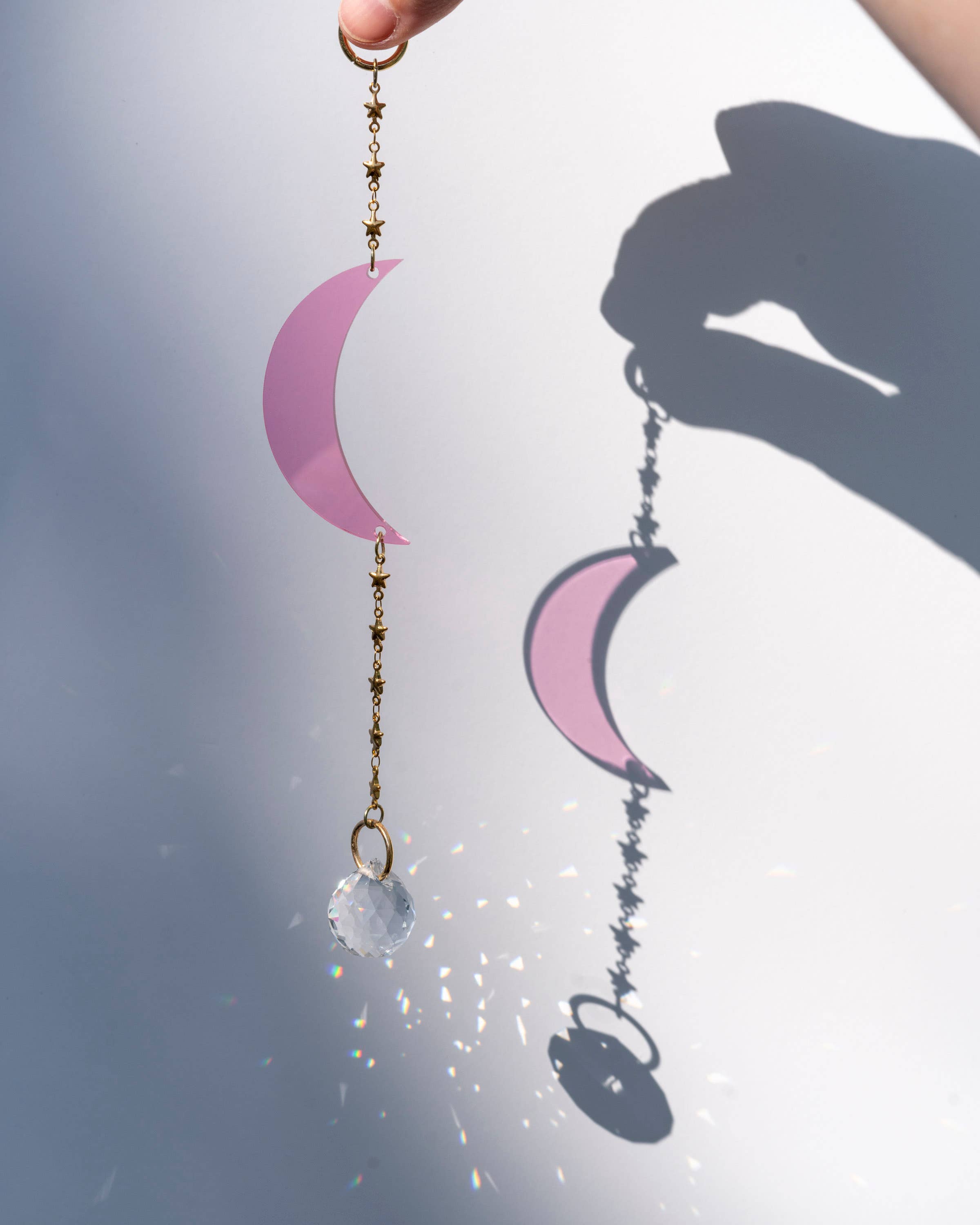 Hustle Home Décor - Wholesale Suncatcher - Acrylic Mini Moon Sun Catcher6