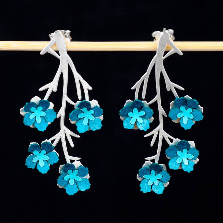 Mandel Ohrringe für den Großhandel von Joyas de Papel