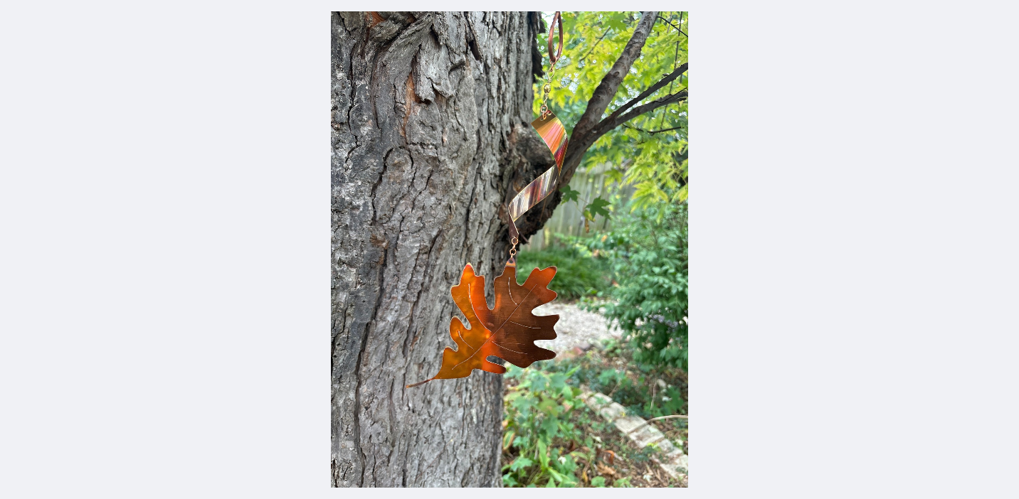 Clever Goods by Annabelle Noel Designs – Engroshandel Vindspinder – Kobberblad Spinner - naturlig3