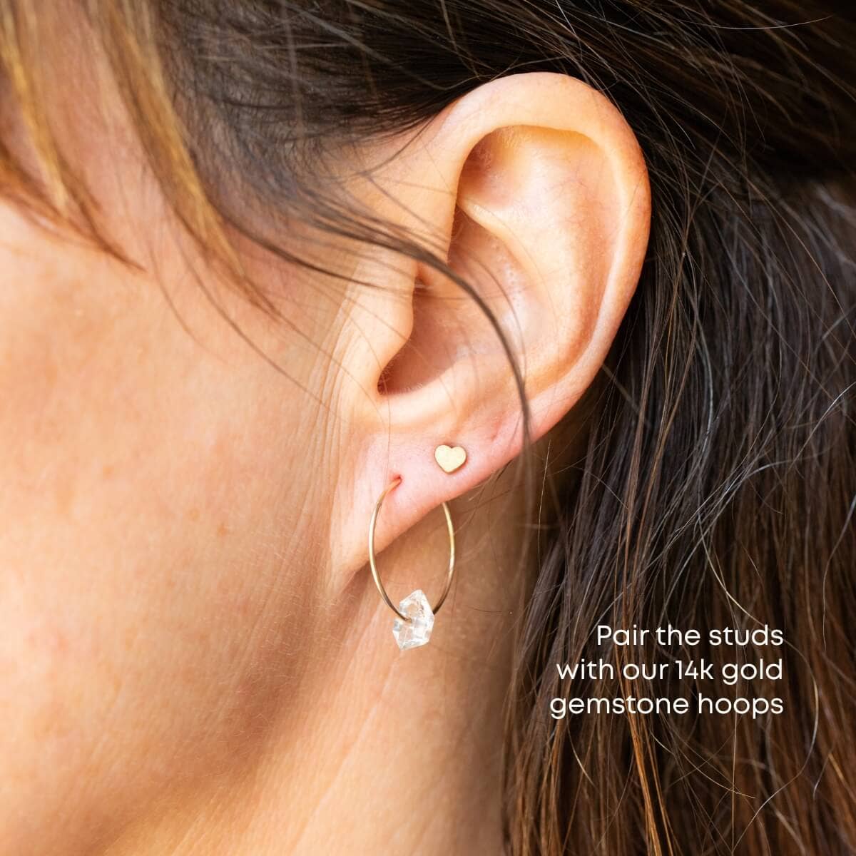 SoulKu – Engroshandel Smykkesæt – Guld Slange Ørestikker & Sort Agat Skål Gavesæt4