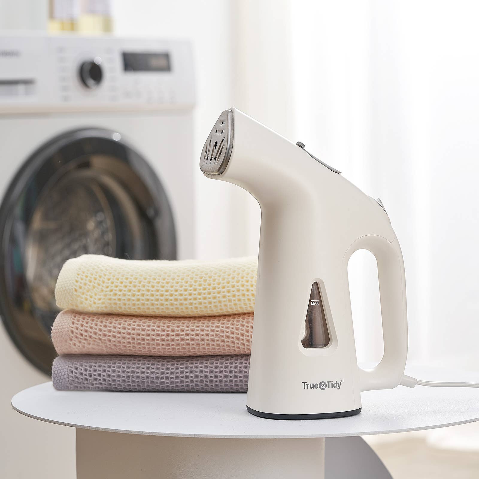 True & Tidy - Vente Défroisseur à vapeur pour vêtements - Défroisseur à vapeur portable True & Tidy24