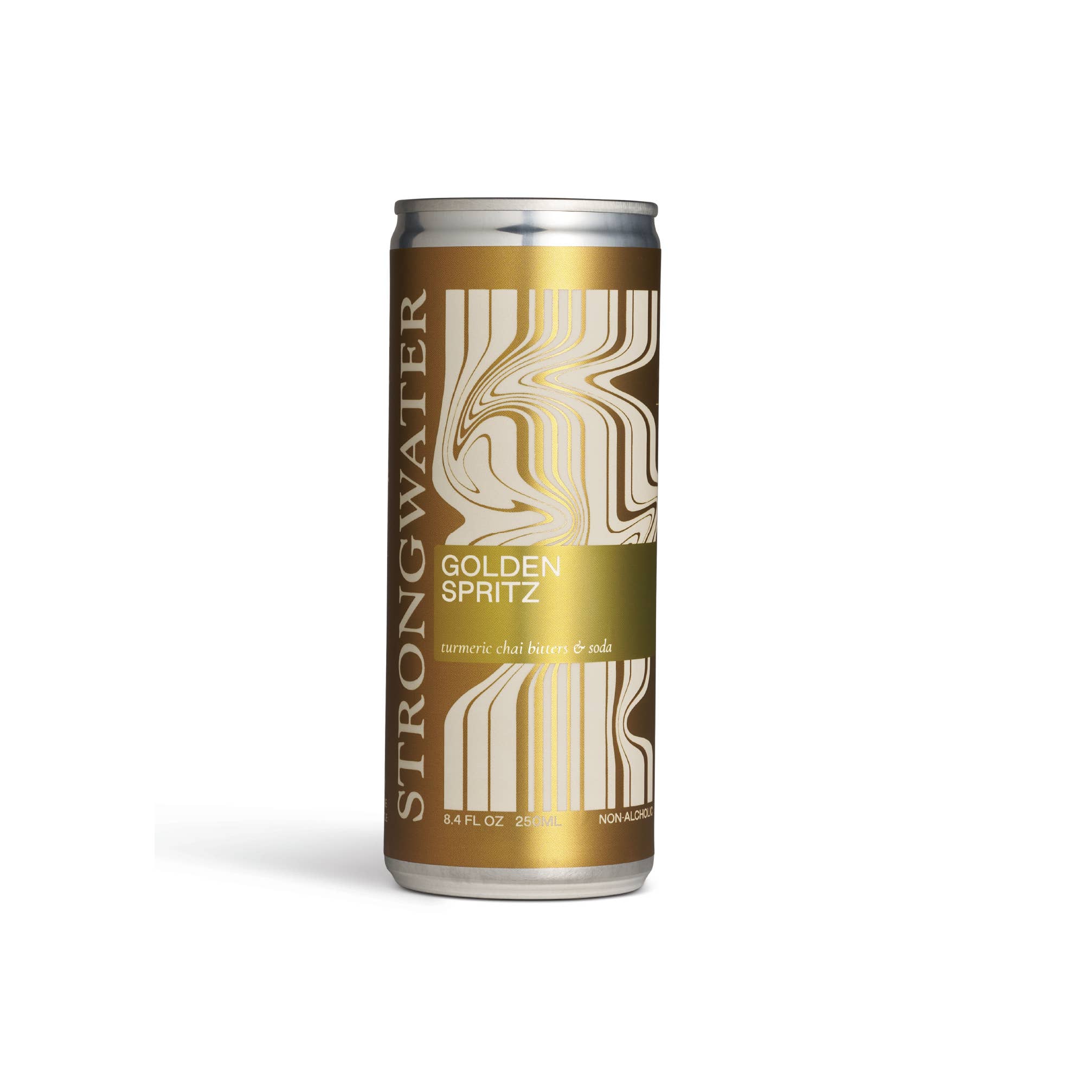 Strongwater – Großhandel Soda/kohlensäurehaltiges Getränk – Sprudelnder NA Golden Spritz - Bitters & Soda1