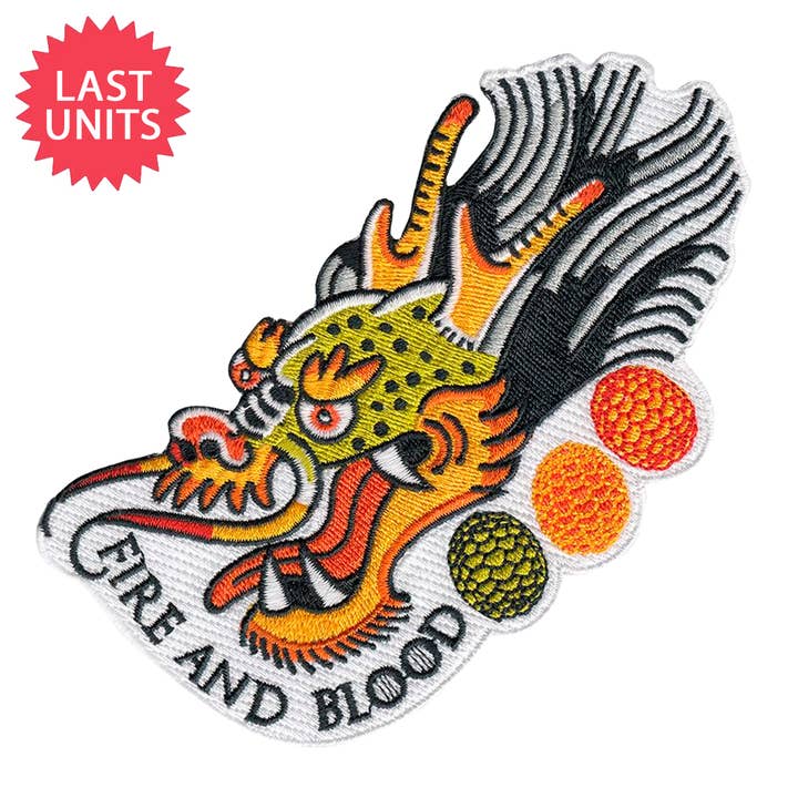 Patch Fire and Blood de La Barbuda pour la vente par La Barbuda - No U.S. custom fees