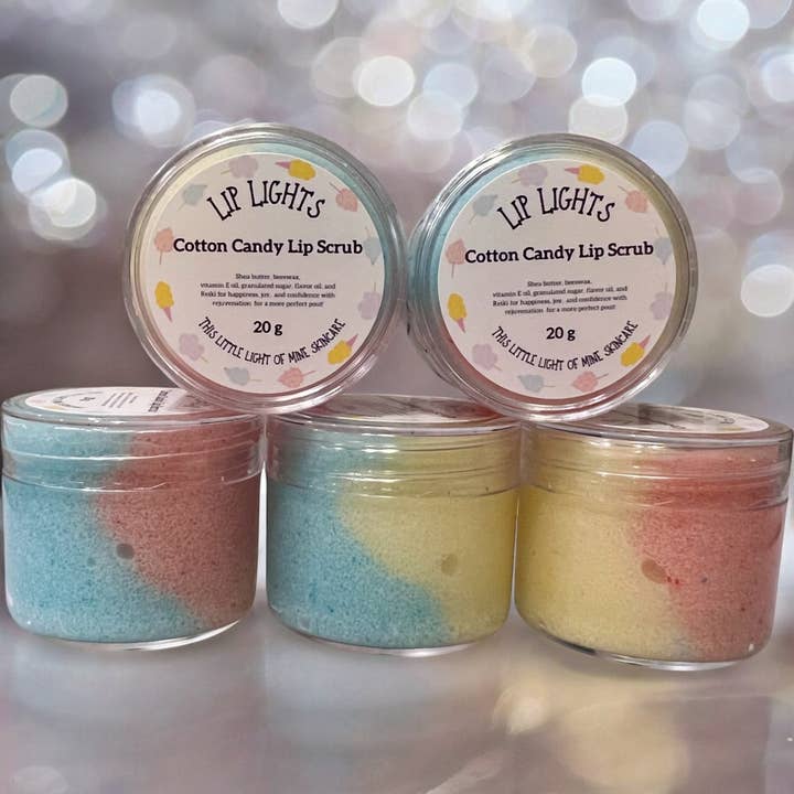 Suikerspin Lip Scrub voor wholesale door This Little Light of Mine Skincare