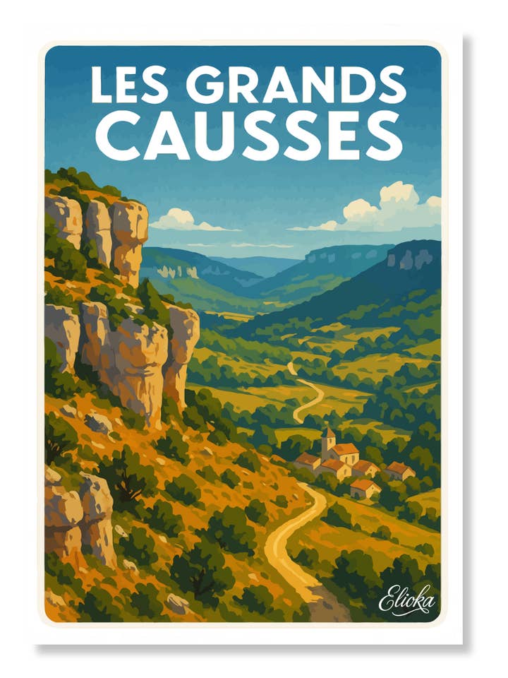 Muestra "Los Grandes Causses" para venta al por mayor de ELIOKA