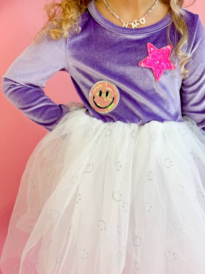 Ellie and Mila - Wholesale Tutu - Kids - Smiley Tutu Dress