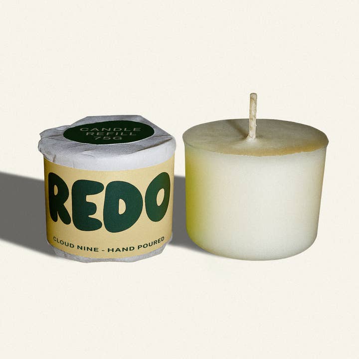 Cloud Nine Candle Refill 75g | Vegetable Wax I Fun Gift for wholesale by Redo Candle Co