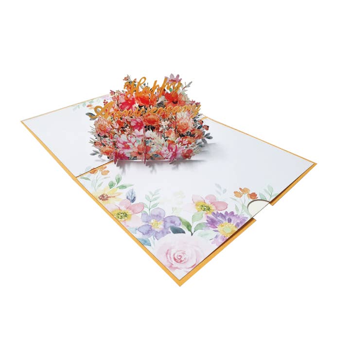 Origami Surprise Happy Anniversary Card for wholesale by RF Distribution