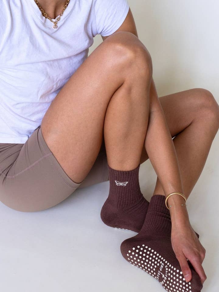 California Grip Socks - Wholesale Socks - Women's - The Butterfly Grip Socks3
