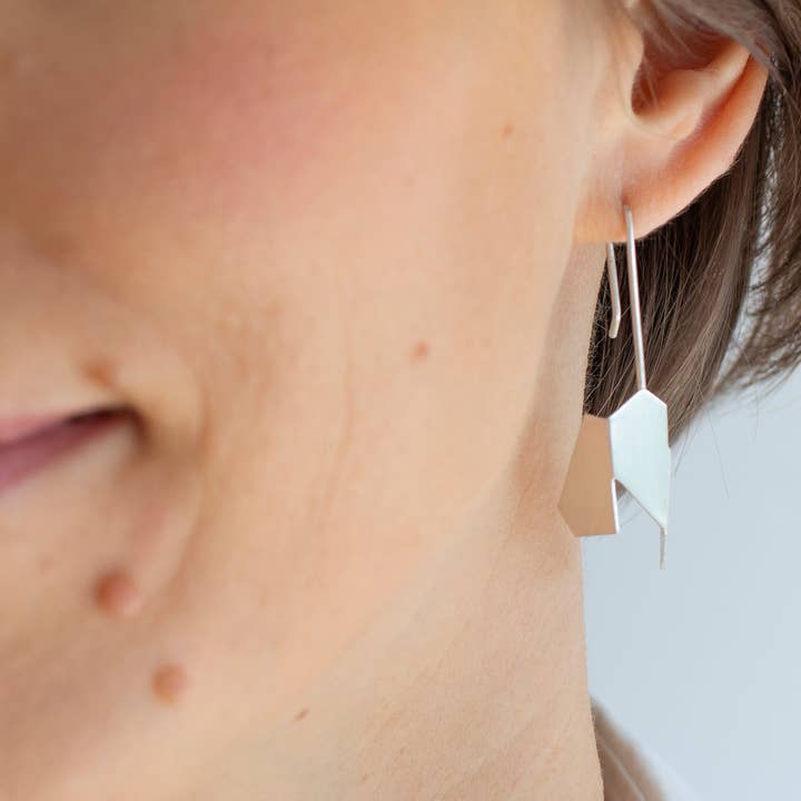 Elina Briede Jewelry - Wholesale Dangle Earrings - Geometric drop earrings5