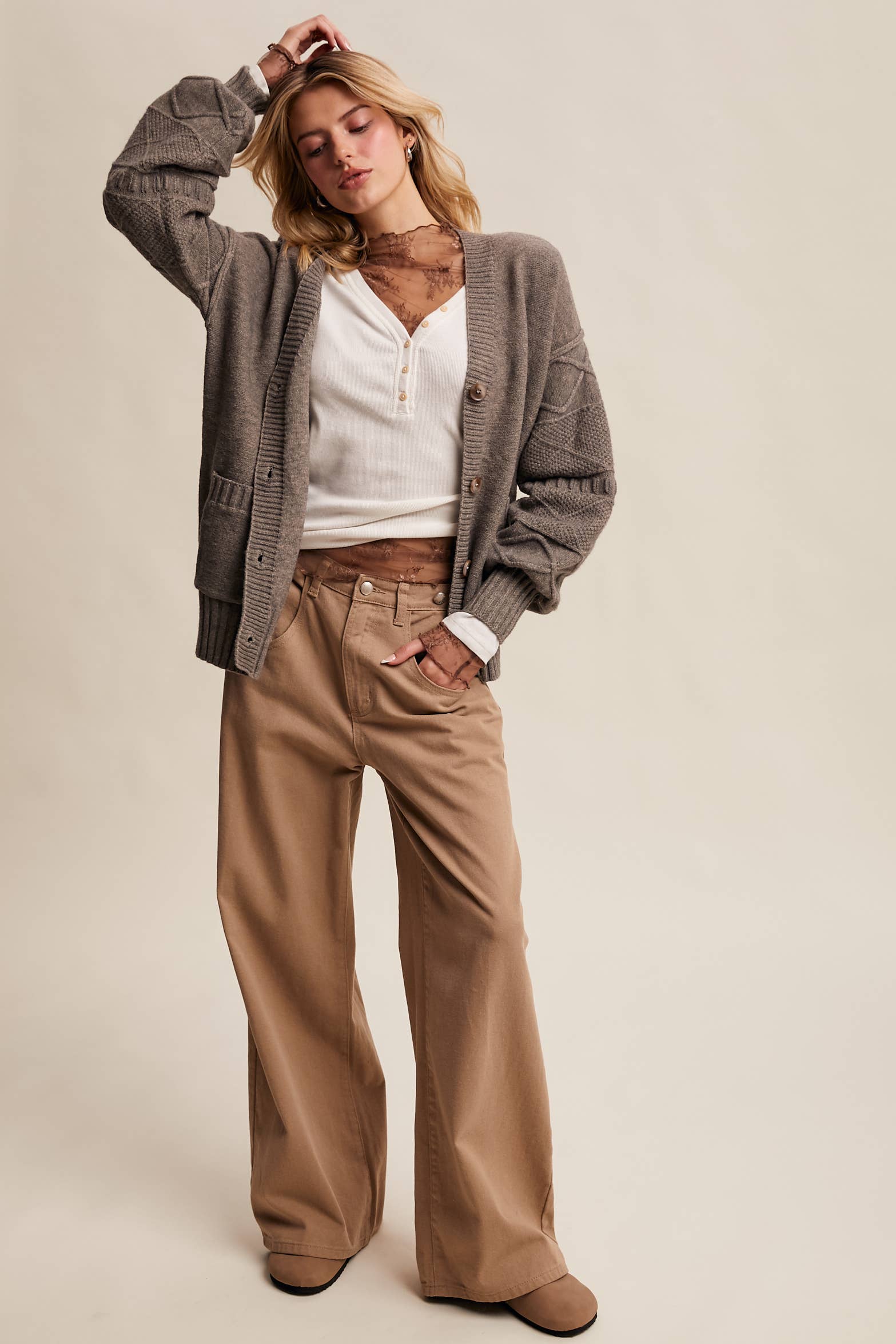 Listicle - Venta al por mayor Vaqueros - Mujer - Pantalones vaqueros de pierna ancha de colores21