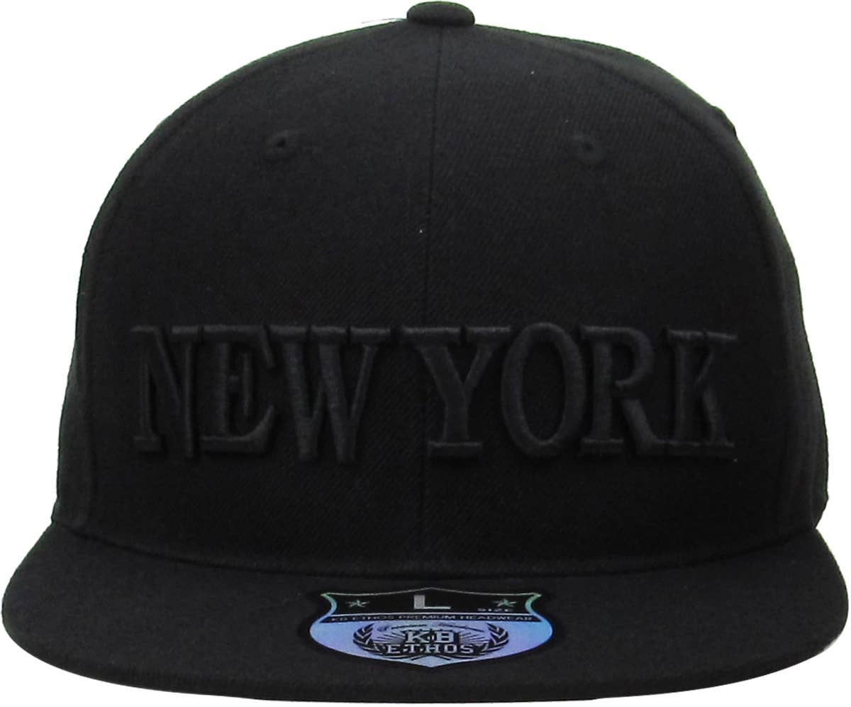KBETHOS – wholesale Flat-brimmed cap – Men's – New York Fitted1