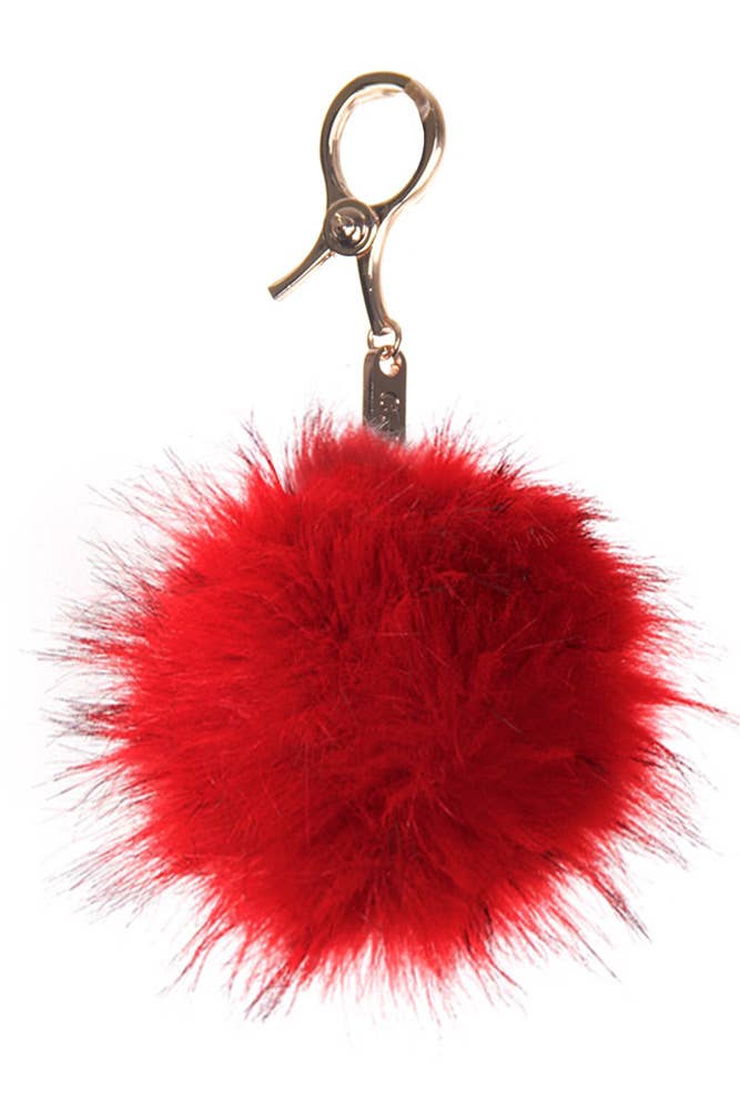 Hana – wholesale Keychain – Women's – C.C Fur Ball Bag Key Chain8
