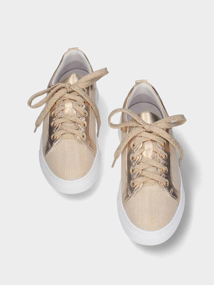 Ouro Golden Casual Chic Sneaker Anita 15 - Spring Summer 2025 for wholesale on Faire