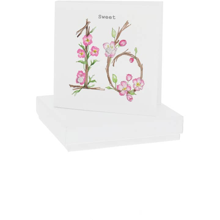 Sweet 16 - 5mm Sterling Sølv Cubic Zirconia Stud øreringe for engroshandel hos Pavilion