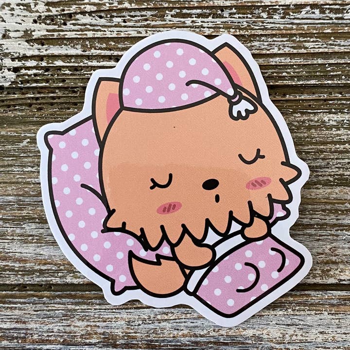 Hamimo Small Things - Wholesale Sticker - Hamimo Bedtime Friends Bailey Hamimo Vinyl Sticker0