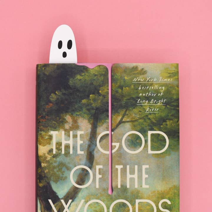 Humdrum Paper - Wholesale Bookmark - A Ghost Bookmark (it's die cut!)