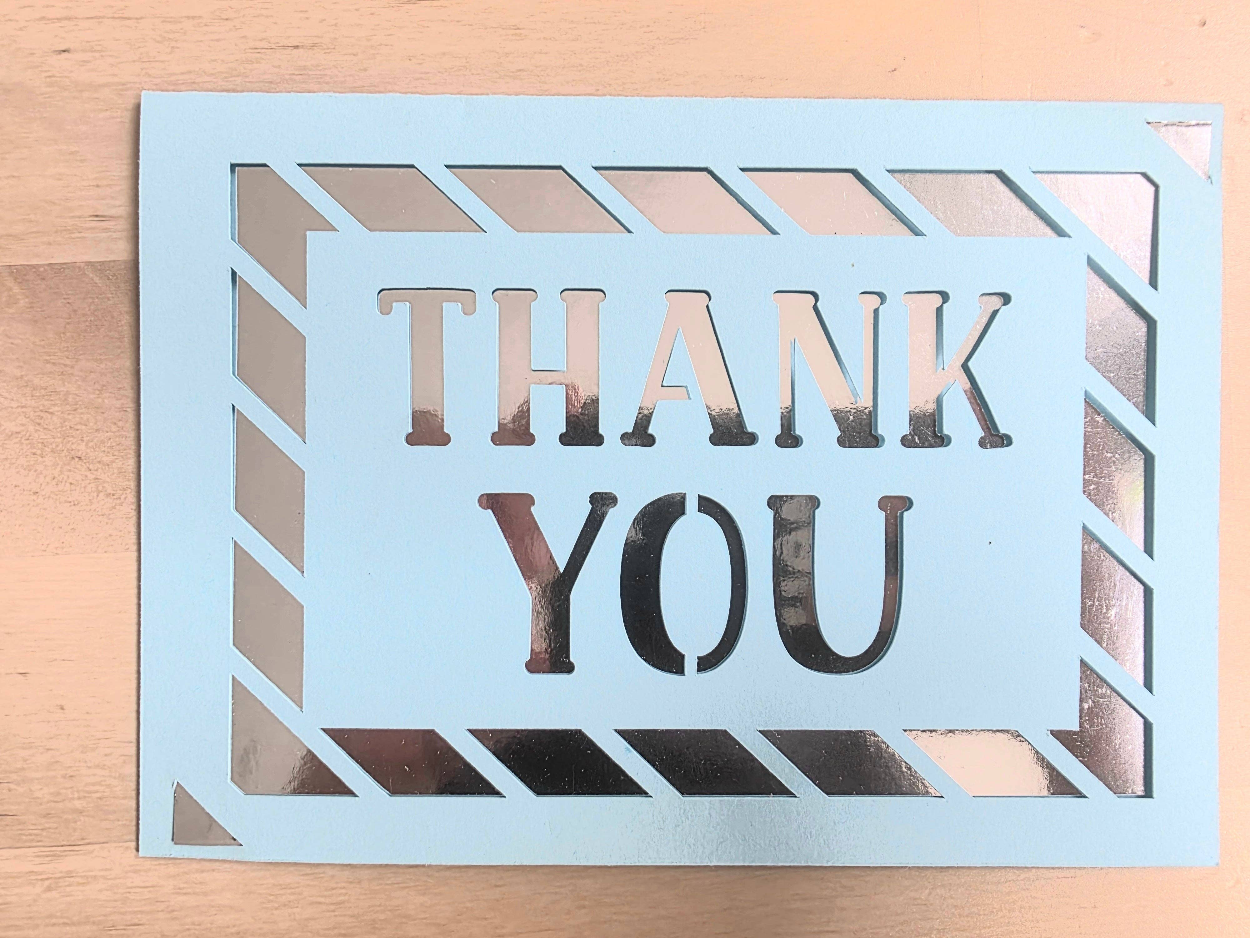 Cakaza – wholesale Thank you card – Occasion Cards: Thank You Stripes2