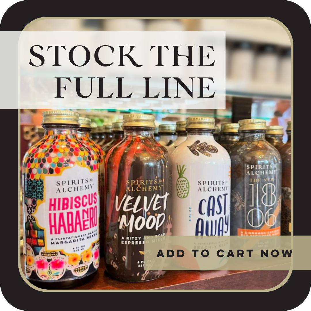 Spirits of Alchemy - Wholesale Cocktail Mix/Syrup - Hibiscus Habanero | Spicy Jalapeño Margarita Cocktail Mixer4