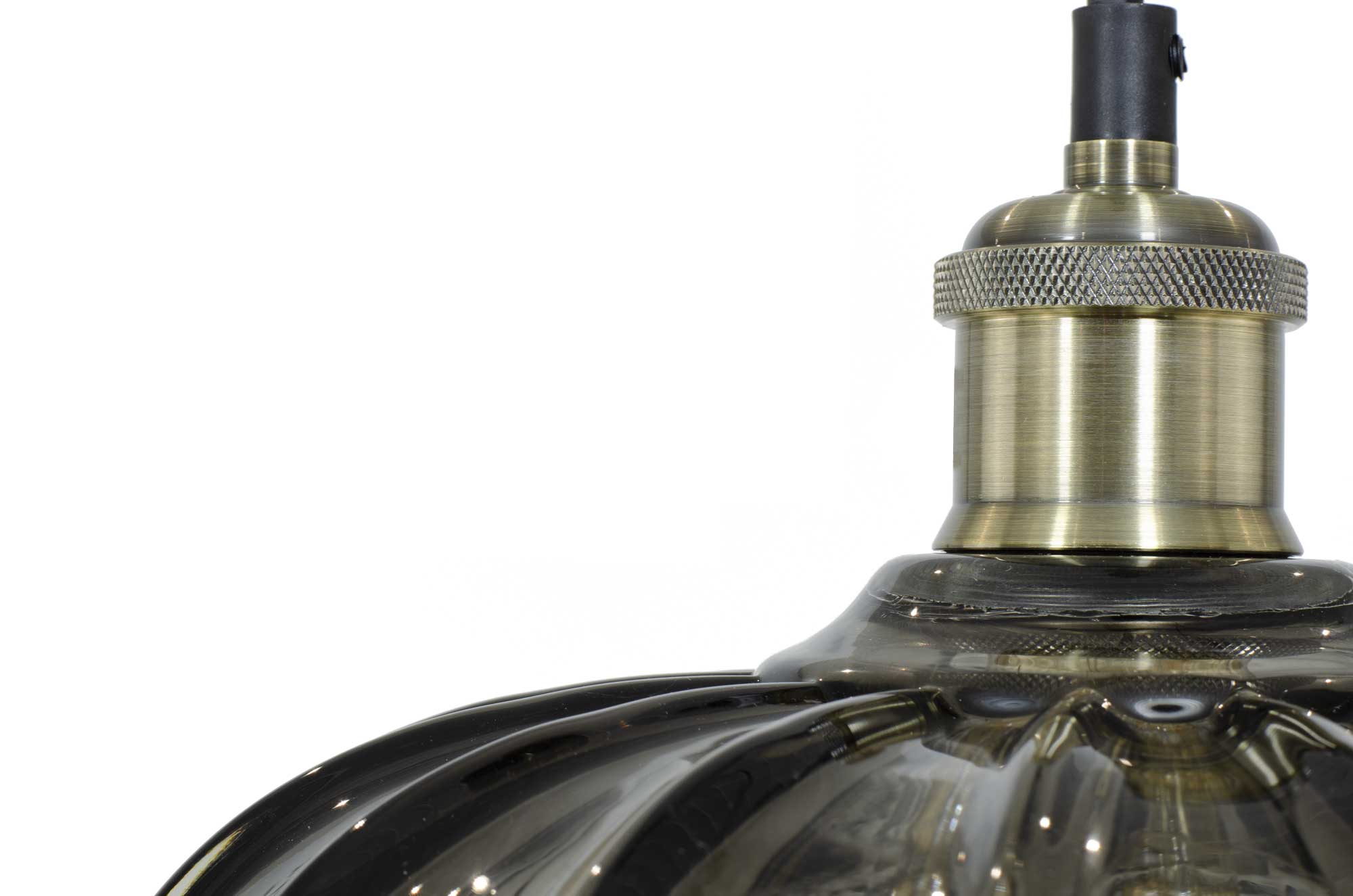 C-Création - Wholesale Chandelier/Hanging Light - Retro-style colored glass pendant Petal11