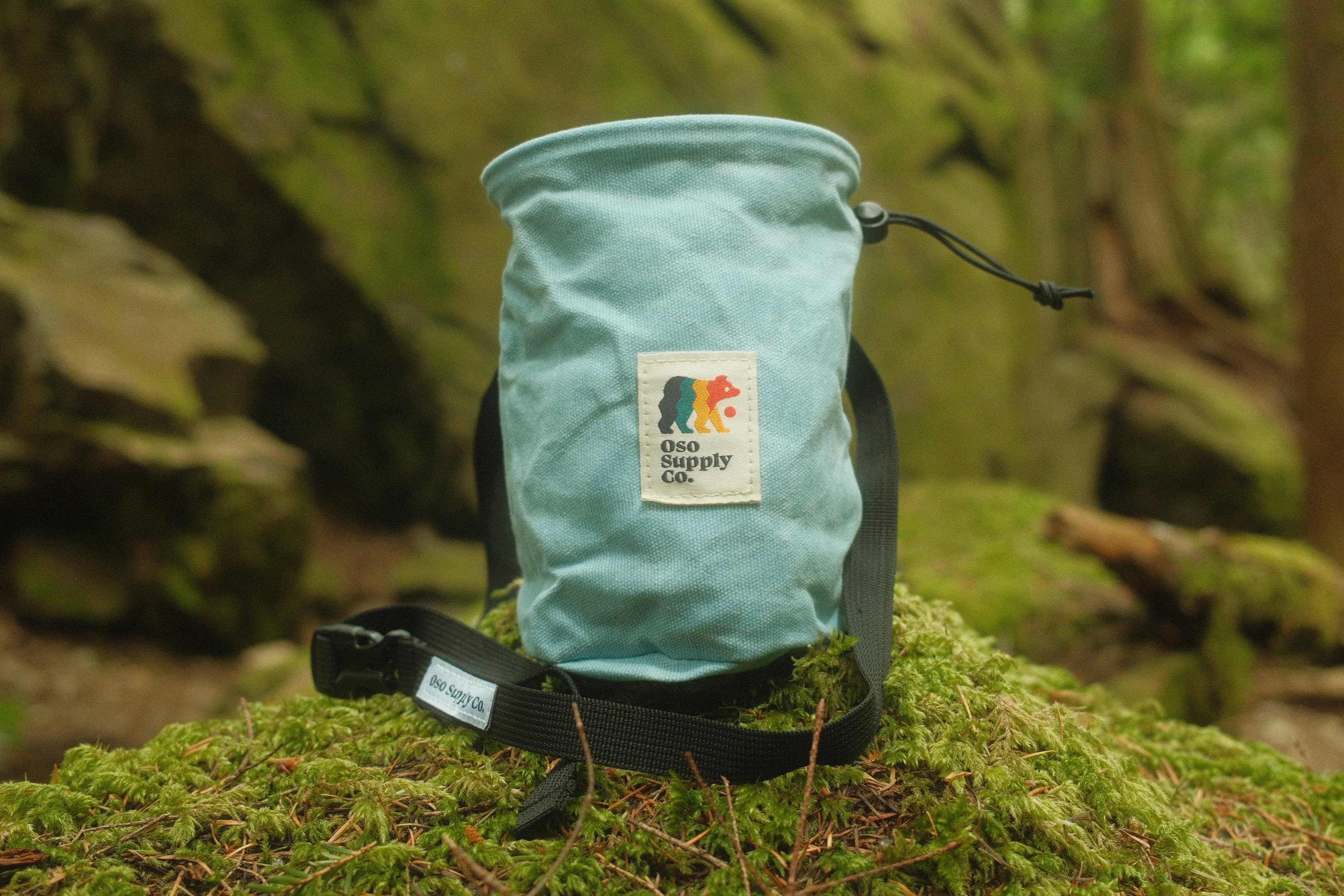 Oso Supply Co - Wholesale Drawstring Bag - Unisex - Waxed Canvas Chalk Bags2