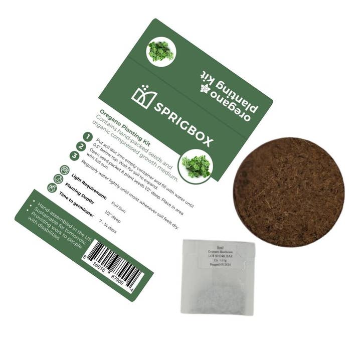 Sprigbox - Wholesale Plant Seeds - DIY Planting Kit | Eco-Friendly | Herbs, Flowers & More