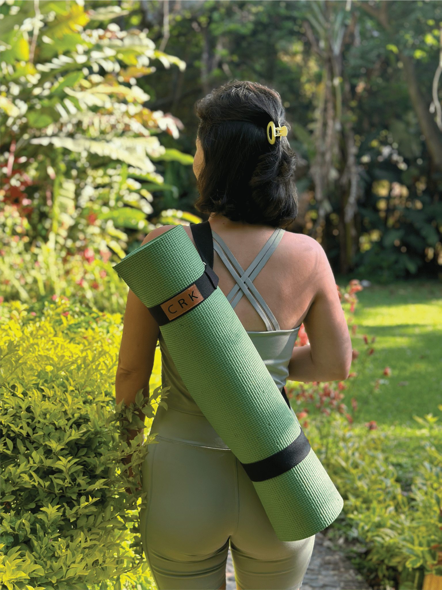 Crk - Wholesale Yoga Strap/Band - The Black Strap • Yoga Mat Carrying Strap and Exercise Strap7