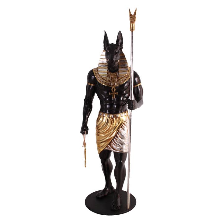 LM Treasures - Wholesale Decorative Figurine - Egyptian Anubis Life Size Statue