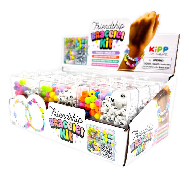 Novelty Brands - Wholesale DIY Jewelry - Kids - Friendship Bracelet DIY Makers Kit- 12/Display
