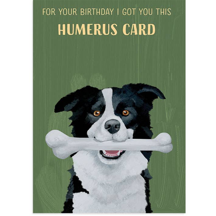 23rd Day Paper Goods - Wholesale Birthday Card - Humerus Dog