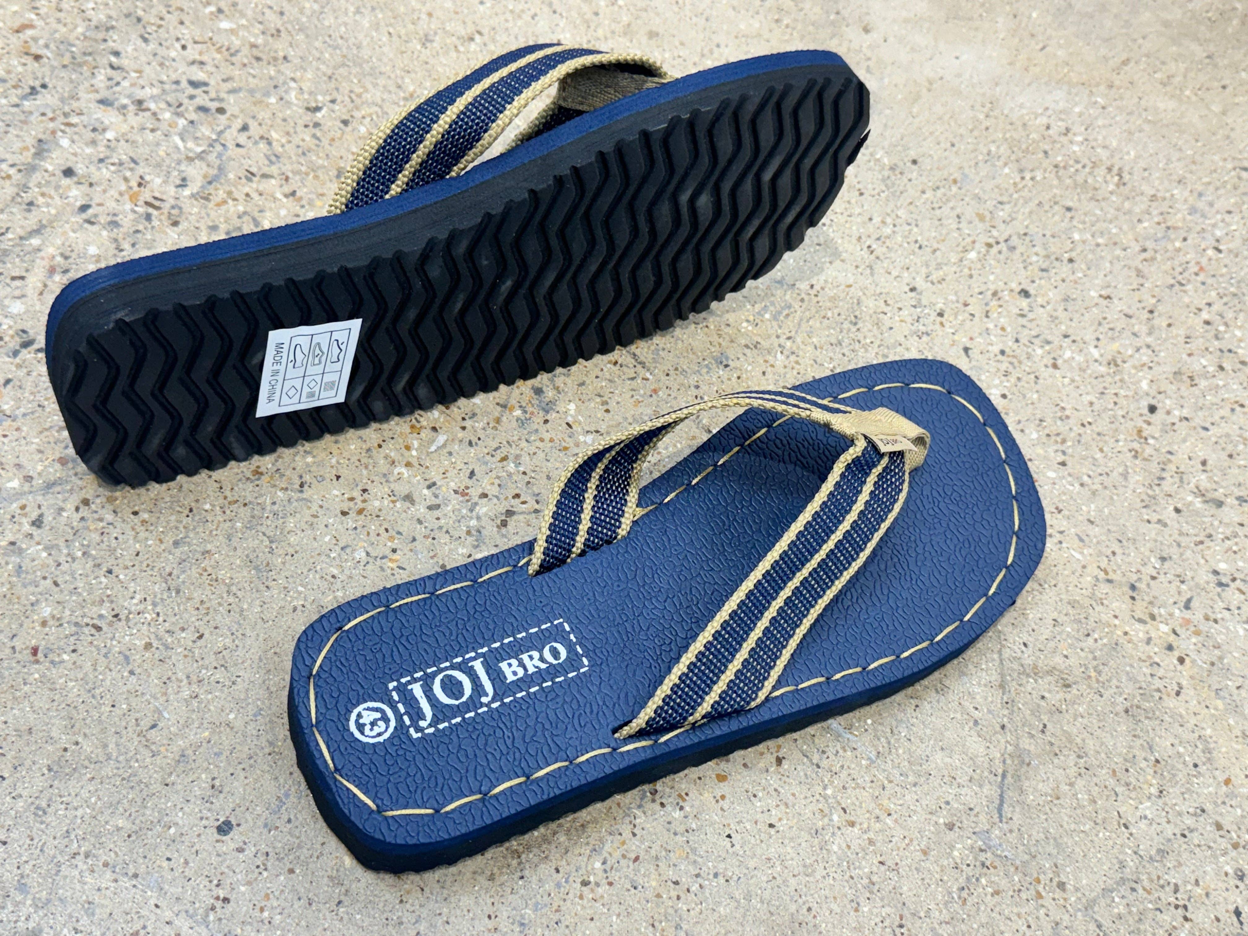 JOJ MAKLY Wholesale - Wholesale Flip Flops - Men's - j201 Makly Striped Thong Sandal Flip Flop10