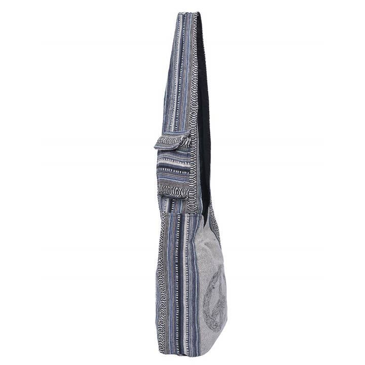 The Collection Royal / Royal Handicrafts - Wholesale Crossbody Bag - Women's - Tribal Peace Bohemian Hippie Boho Crossbody Hobo Bag