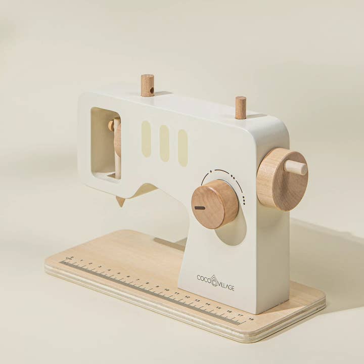 Coco Village - Wholesale Wood Toy - Kids - Wooden Sewing Machine Playset