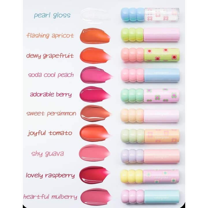 Best Beauty Group - Wholesale Lip Stain/Dye/Tint - COLORGRAM Fruity Glass Tint Lip Gloss