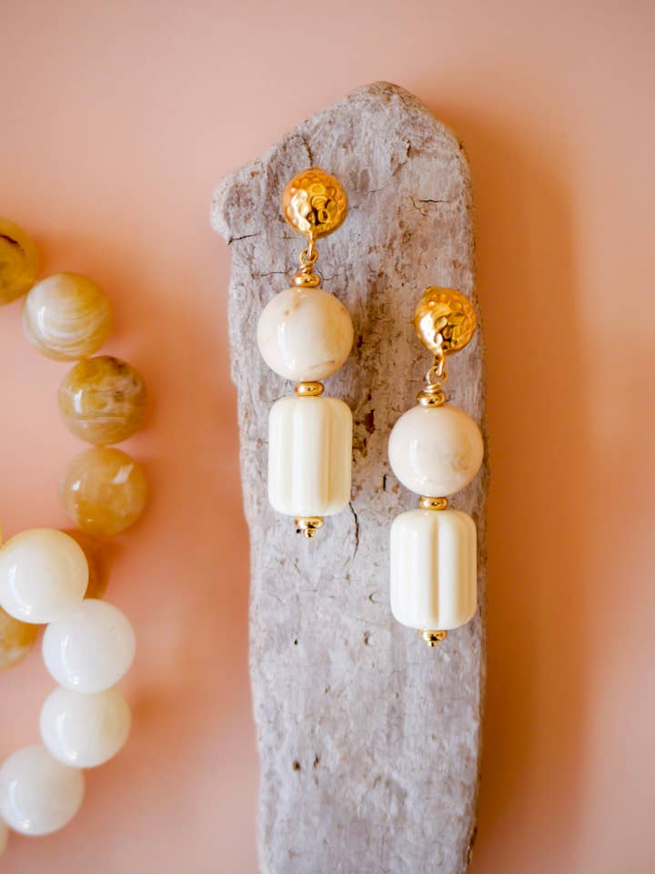 Pendientes Luce - Azeria - Acero Inoxidable para venta al por mayor de Azeria Création