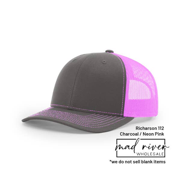 Mad River – Engroshandel Trucker hat - Unisex – Lædertræ Patch Hat med Tilpasset Tekst - R112 Trucker10