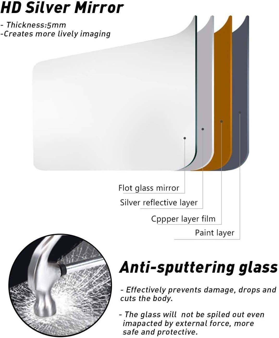 57 Inch Arched Floor Mirror With Stand Gold Aluminum Frame for wholesale on Faire8