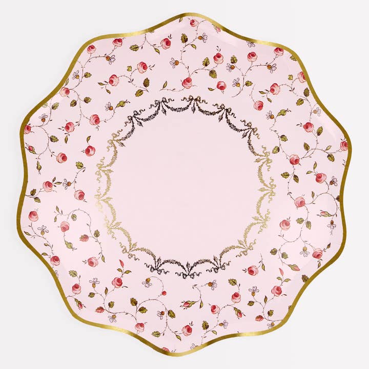 Meri Meri - Wholesale Disposable Plate - Meri Meri x Ladurée Marie-Antoinette Dinner Plates
