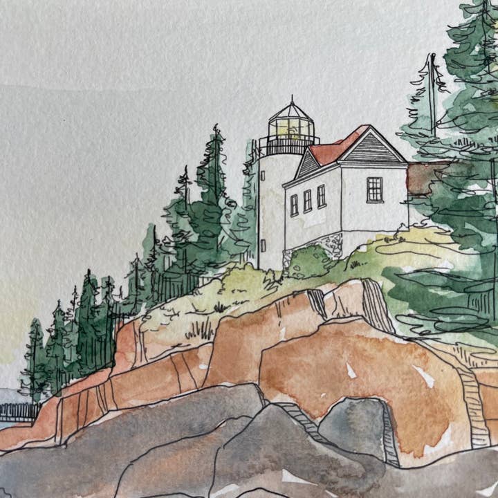 Waypoint Wanders - Vendita all'ingrosso Kit per lavoretti fai da te - Parco nazionale di Acadia - Pittura fai da te4