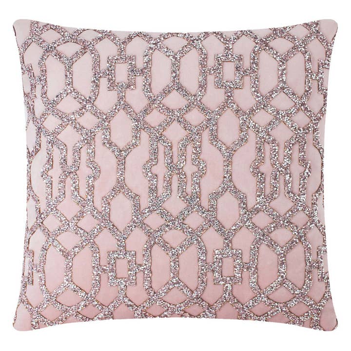 Sparkles Home - Vente Coussin décoratif - Coussin Lattice en strass5