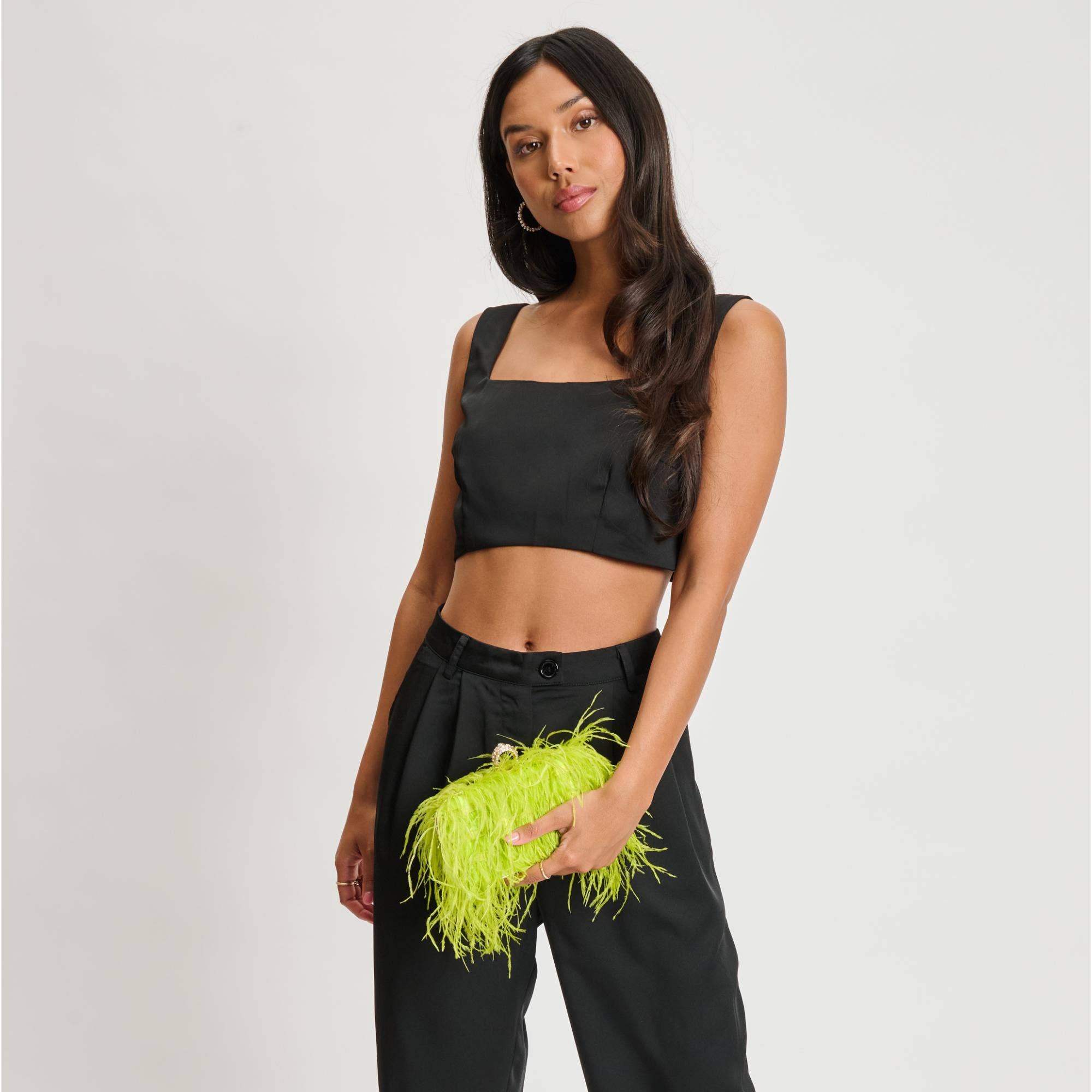 Moda Luxe - Wholesale Clutch Bag - Women's - Harlow Feather Evening Bag21