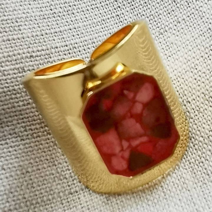 ANCILLE-ring voor wholesale door Candice Egloff