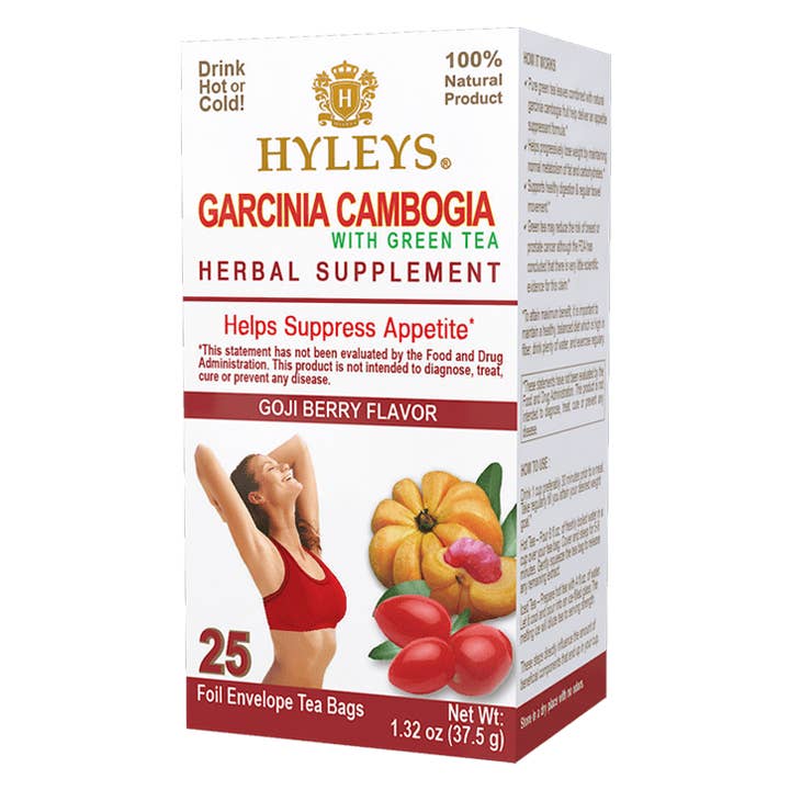 Mekor LLC – wholesale Hälsoté/Detoxté – 25 CT Garcinia Cambogia Te Goji Berry Smak