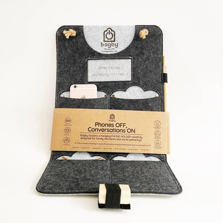 Bagby - Wholesale Phone/Tablet Stand - Bagby Social - Mindful MultiPocket Phone Holder (4 Pockets)12