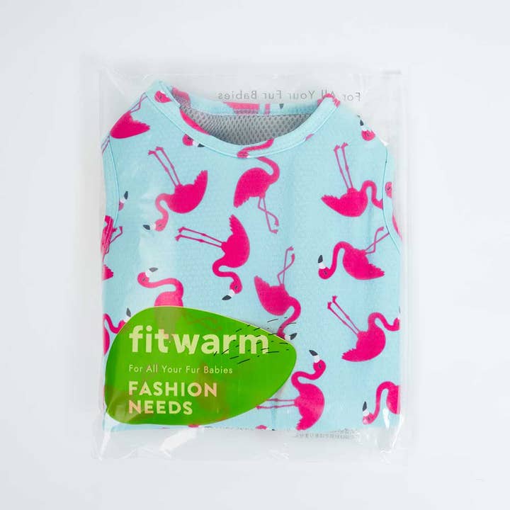 Fitwarm - Wholesale Pet Vest - Dog - Flamingo Prints Dog Cooling Vest10