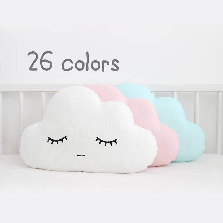 Cloud Pillow - 26 Color Variations - 3 Face Options for wholesale by ProstoConcept